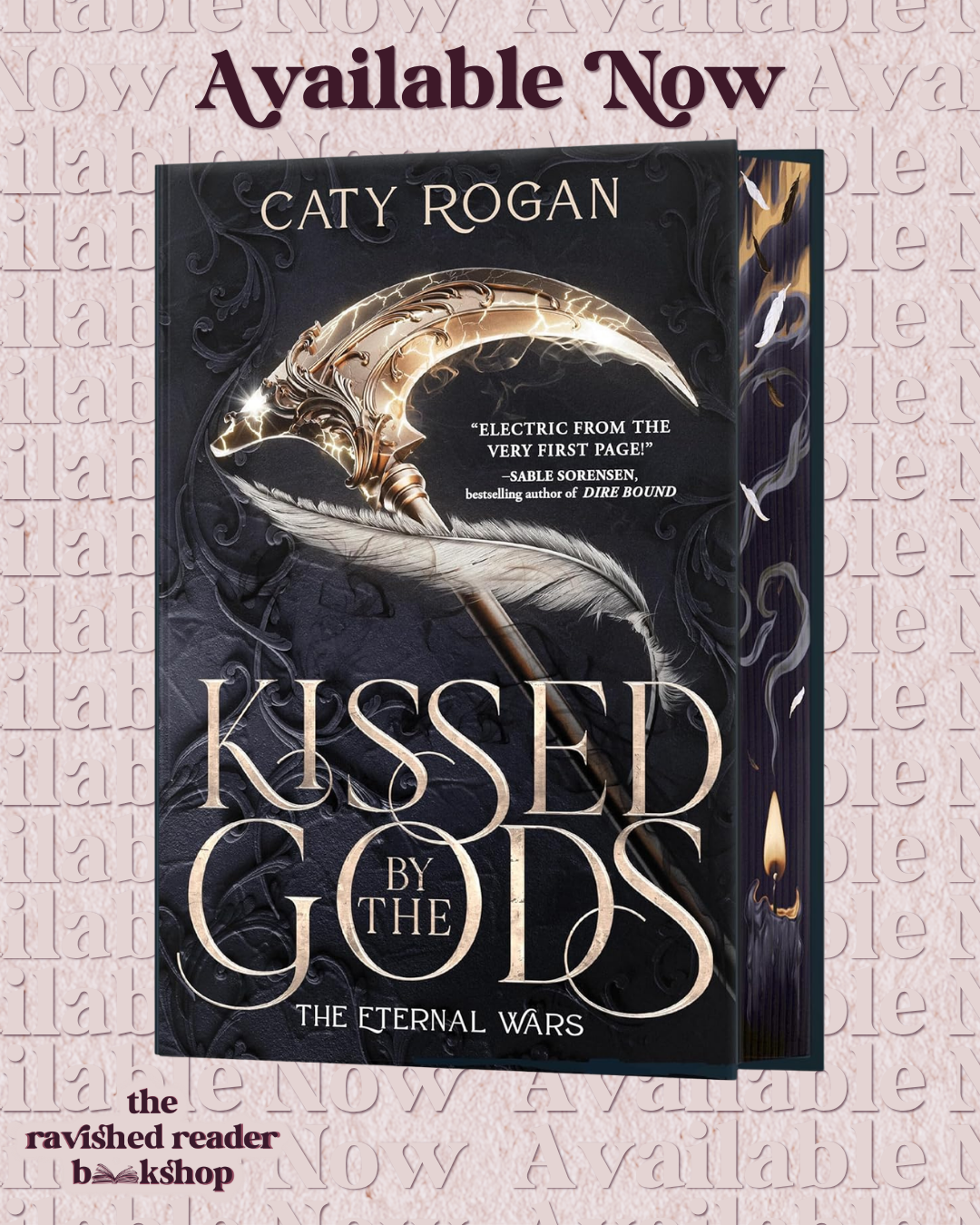 Kissed by the Gods (Deluxe Limited Edition) (The Eternal Wars, 1)