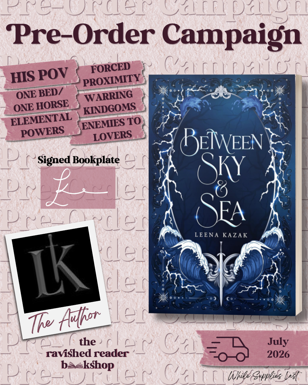 PRE-ORDER: Between Sky & Sea