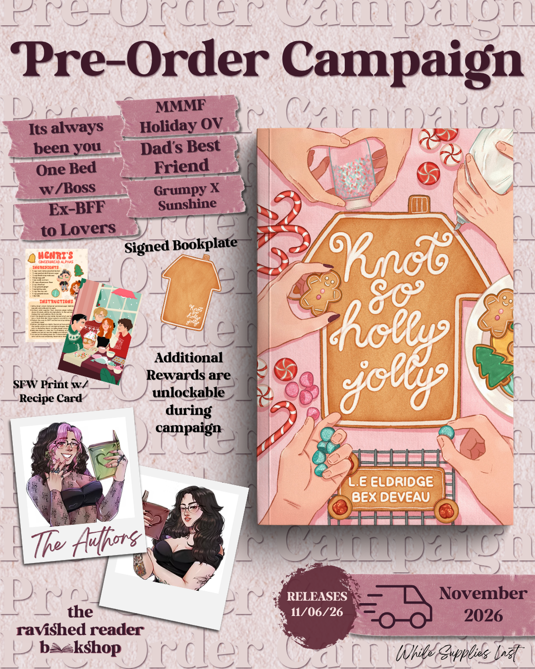 PRE-ORDER CAMPAIGN: Knot So Holly Jolly