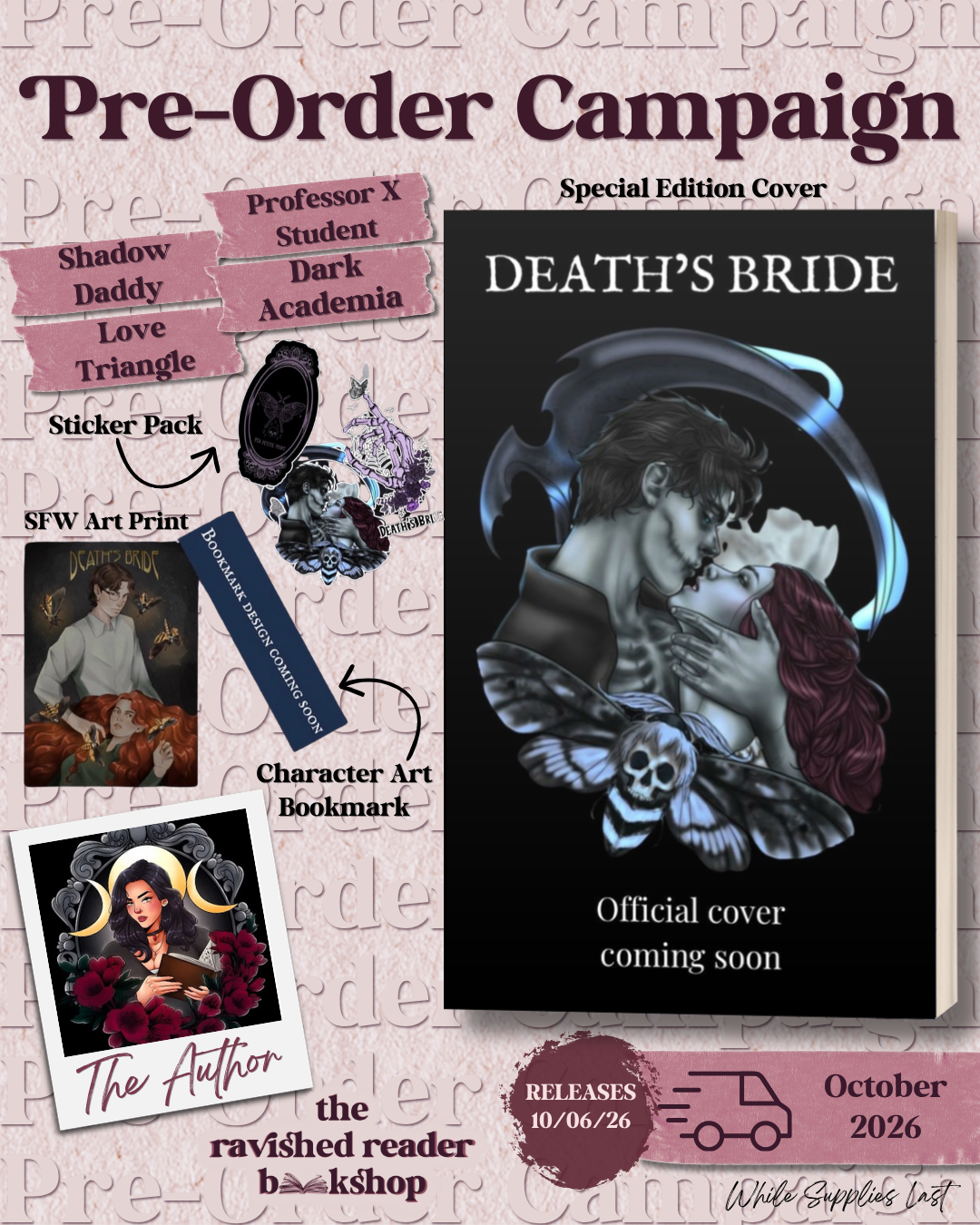 PRE-ORDER CAMPAIGN: Death's Bride - Special Edition Cover
