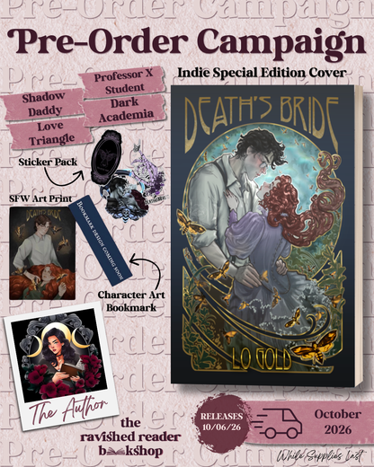 PRE-ORDER CAMPAIGN: Death's Bride - Standard or Special Edition Cover