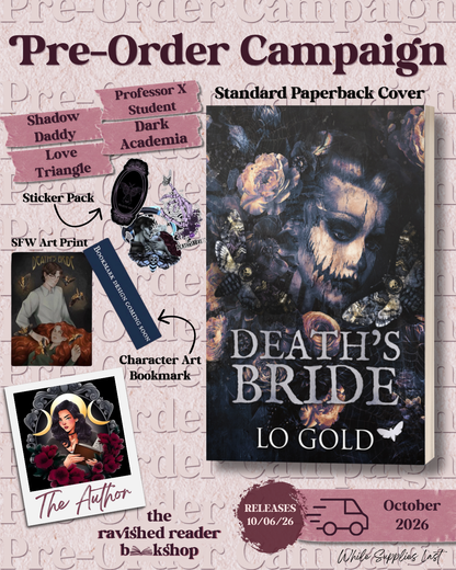 PRE-ORDER CAMPAIGN: Death's Bride - Standard or Special Edition Cover