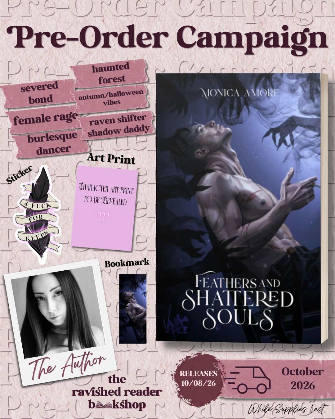 PRE-ORDER CAMPAIGN: Feathers and Shattered Souls (the Umbra Duology Book 2)