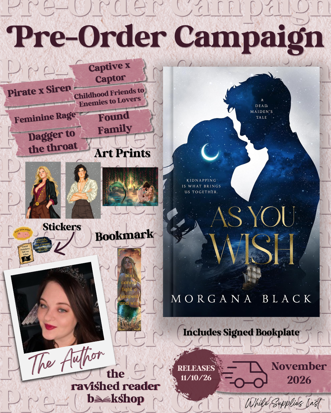 PRE-ORDER CAMPAIGN: As You Wish