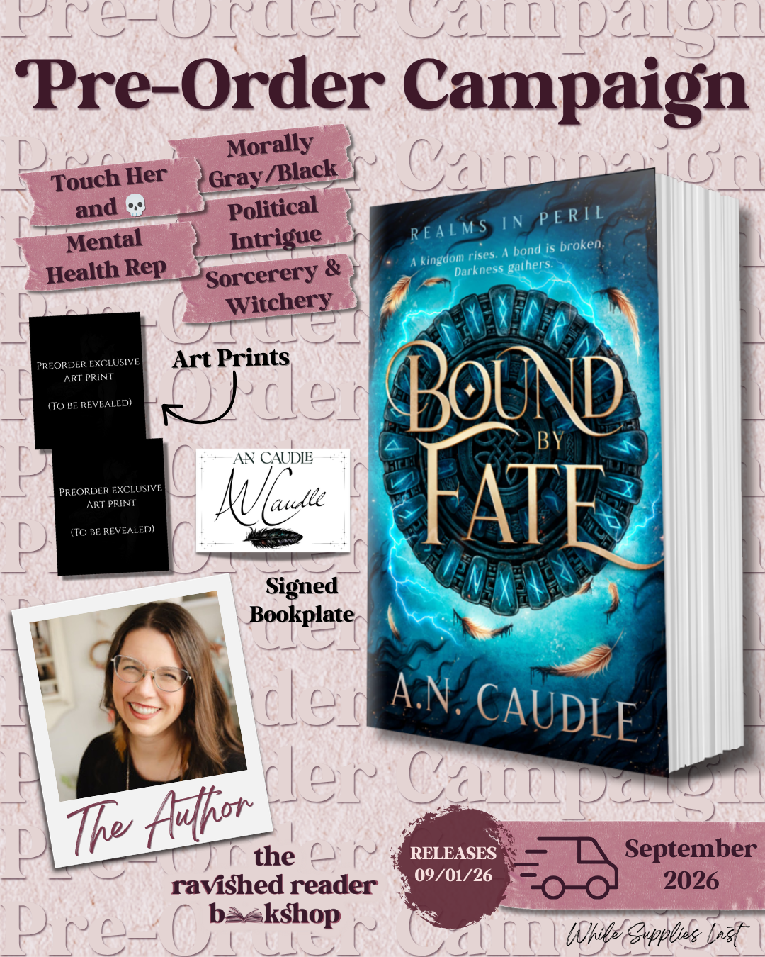 PRE-ORDER CAMPAIGN: Bound by Fate (Realms in Peril)