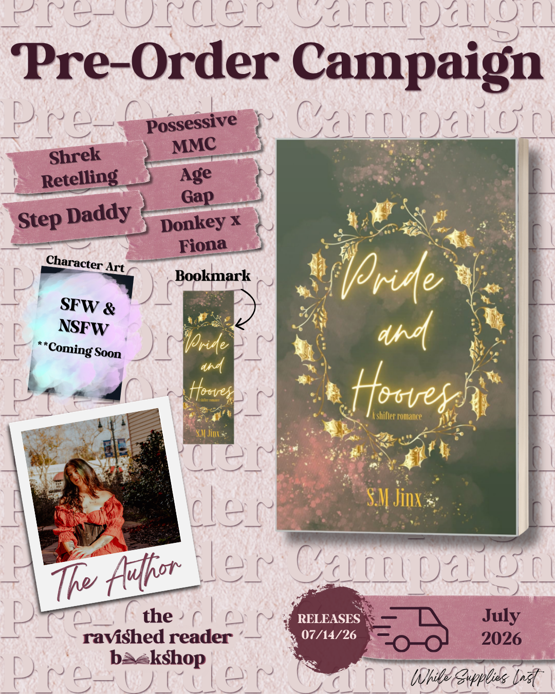 SIGNED PRE-ORDER CAMPAIGN - Pride & Hooves
