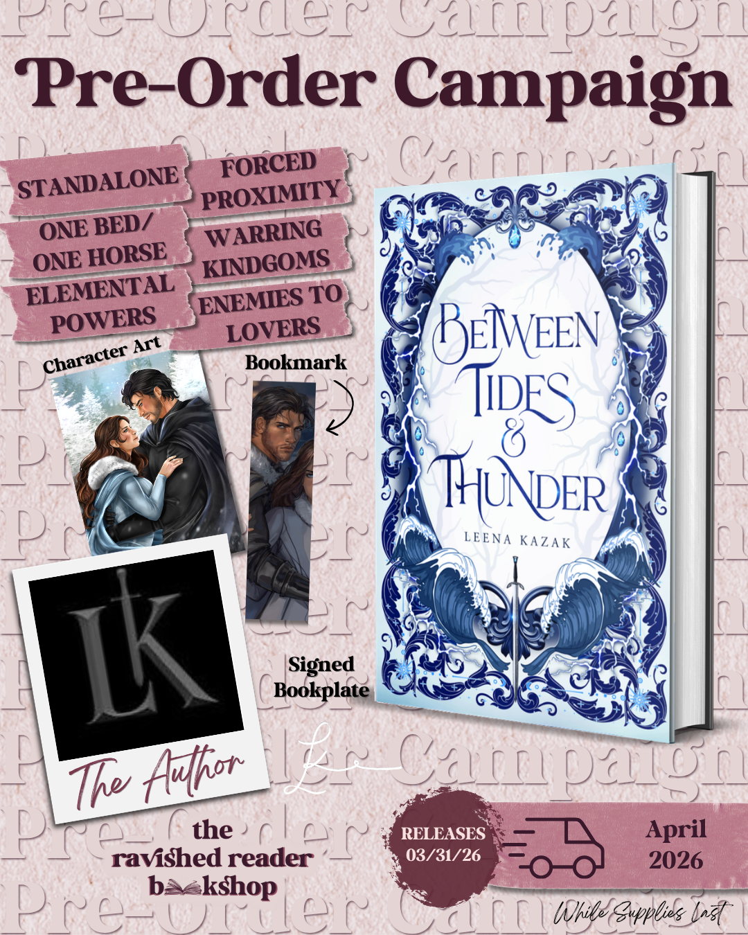 Between Tides & Thunder - Paperback