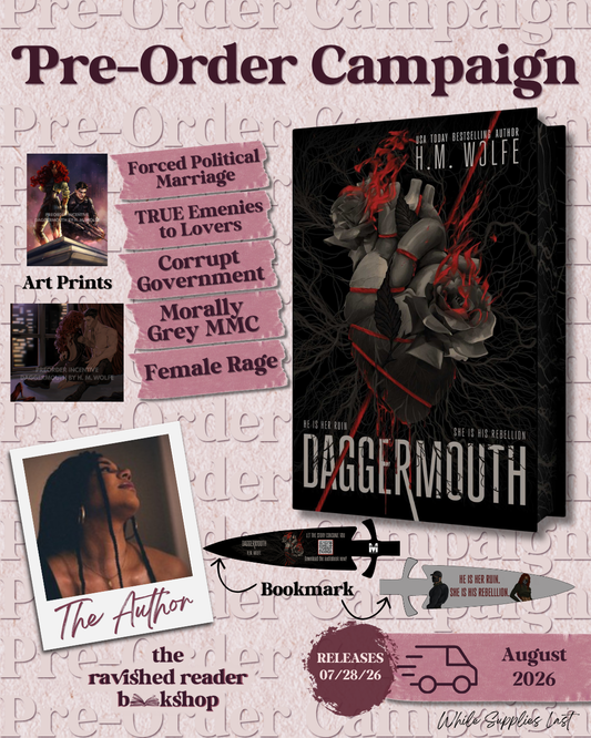 PRE-ORDER CAMPAIGN: Daggermouth (The Heart Duology) - Hardcover