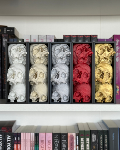 TRR Stacked Skull Book Nook