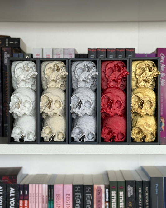 TRR Stacked Skull Book Nook