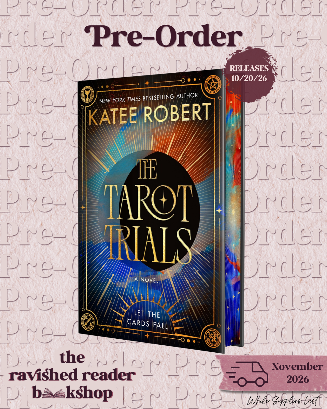 PRE-ORDER: The Tarot Trials - DELUXE EDITION Hardcover with Dust Jacket