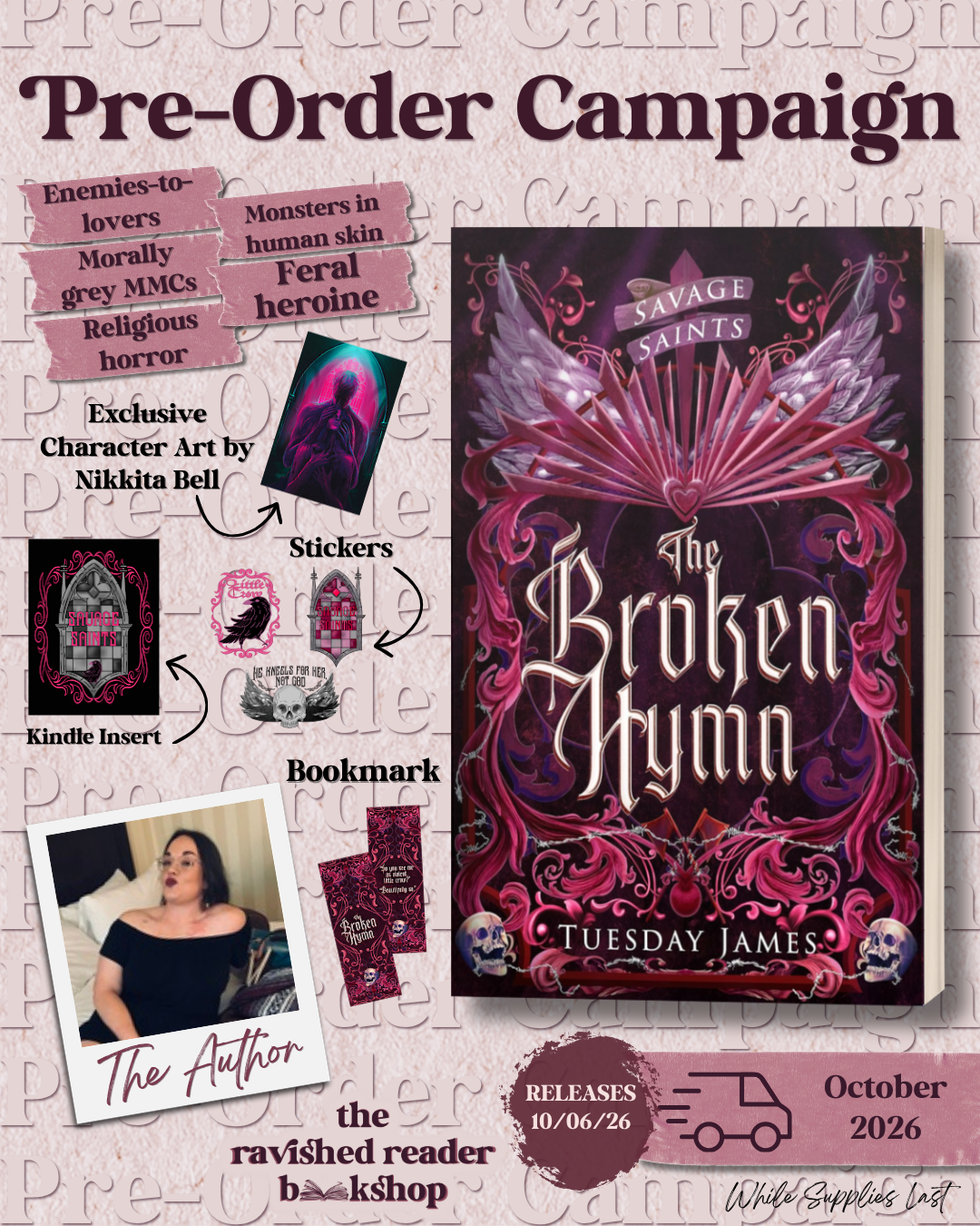 PRE-ORDER CAMPAIGN: Savage Saints: The Broken Hymn