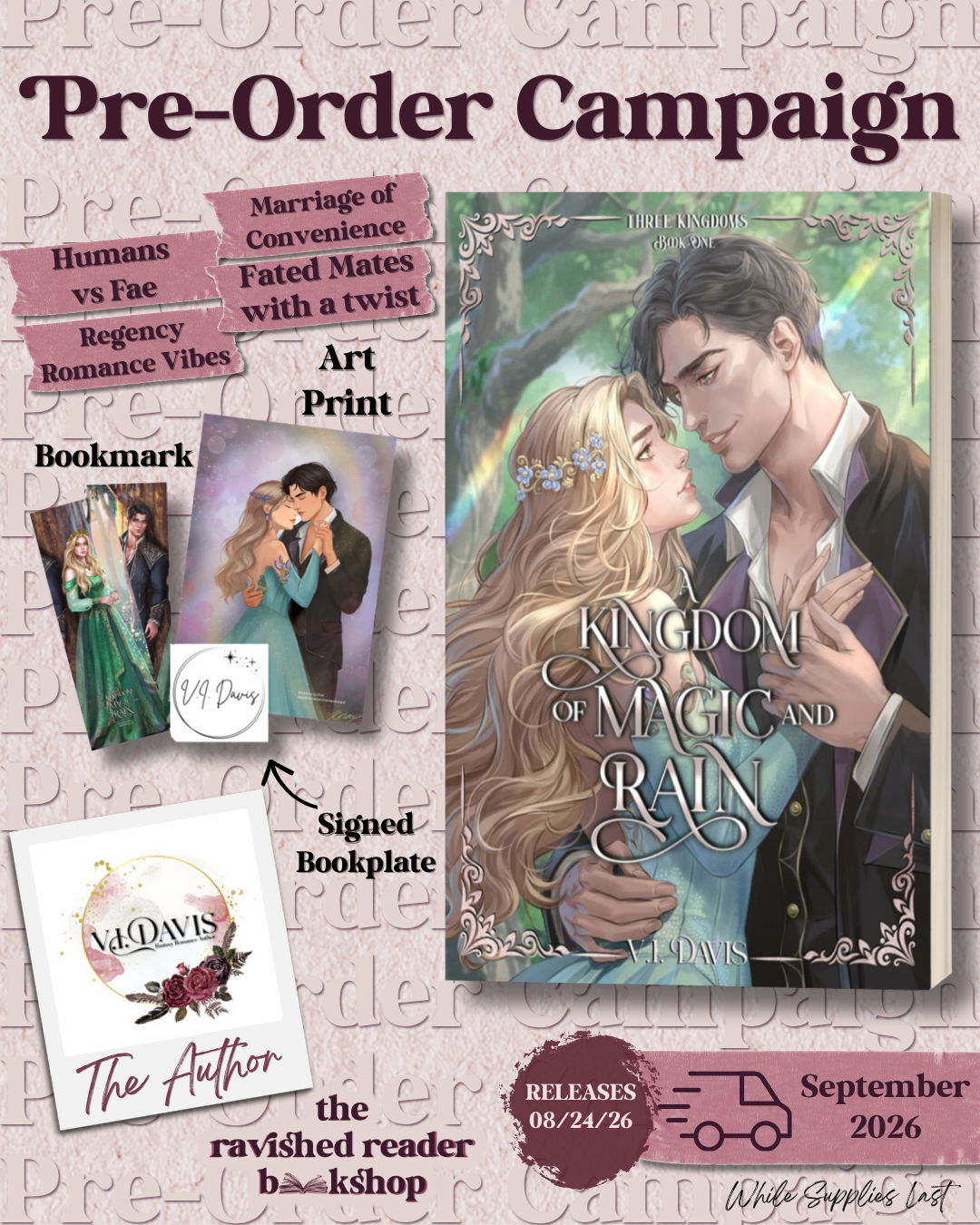 PRE-ORDER CAMPAIGN: A Kingdom of Magic and Rain