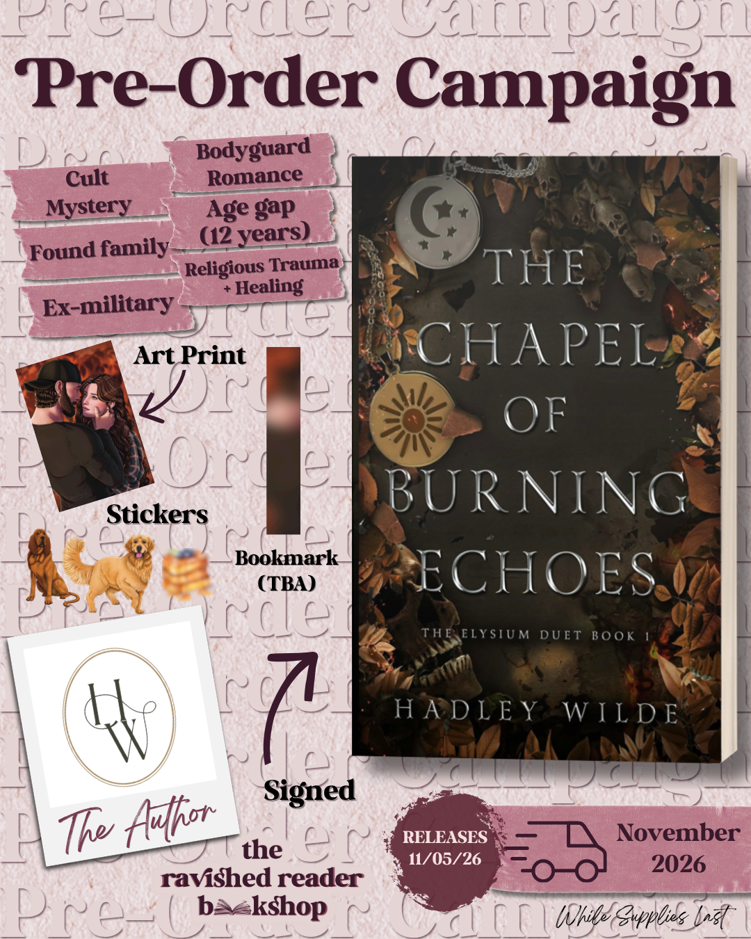 PRE-ORDER CAMPAIGN: The Chapel of Burning Echoes