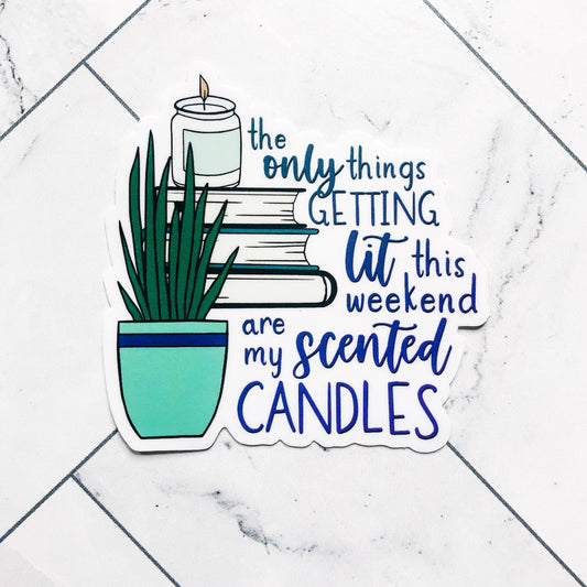 Novelly Yours - Scented Candles sticker