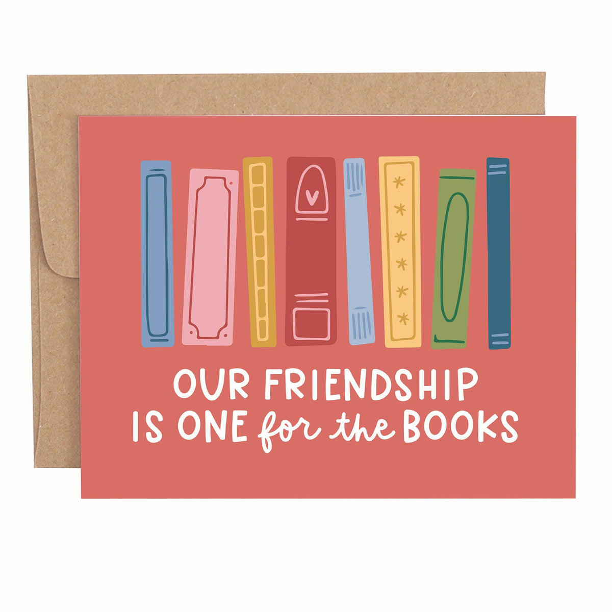 Pippi Post - Our Friendship Is One For The Books Greeting Card