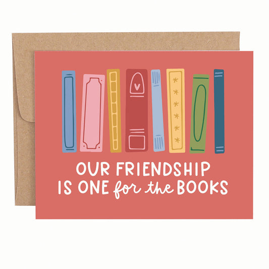 Pippi Post - Our Friendship Is One For The Books Greeting Card