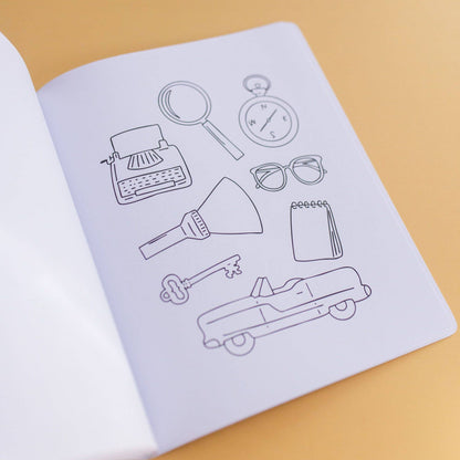 Pippi Post - Literary Lover Coloring Book