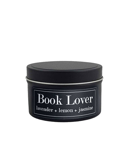 Fly Paper Products - Book Lover 4oz Candle Lavender + Lemon + Jasmine