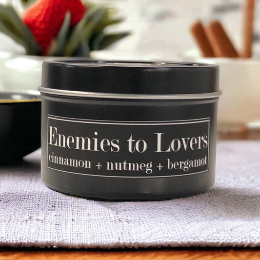 Fly Paper Products - Enemies to Lovers 4oz Candle Cinnamon + Nutmeg + Bergamot