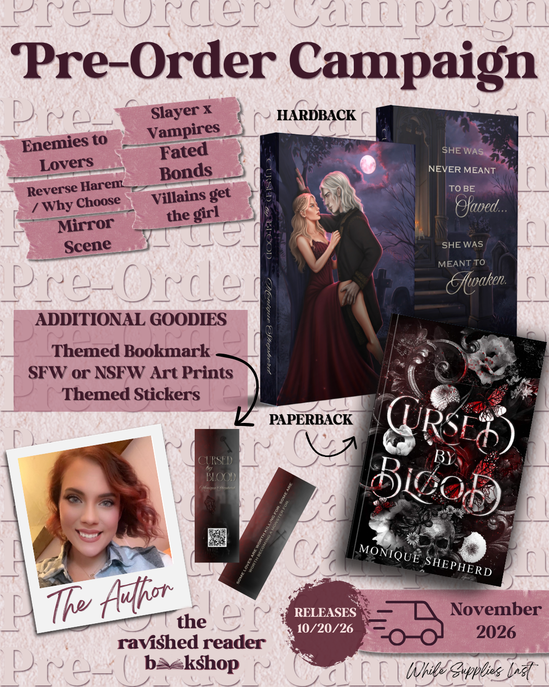 PRE-ORDER CAMPAIGN: Cursed by Blood