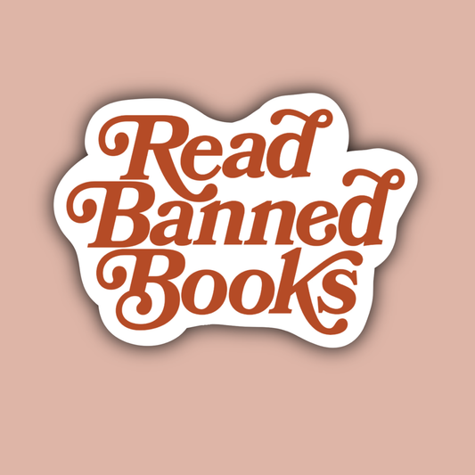 Indigo Maiden - Read Banned Books Sticker