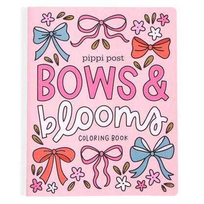 Pippi Post - Bows & Blooms Coloring Book