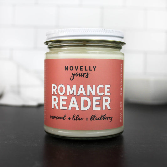 Novelly Yours - Romance Reader candle