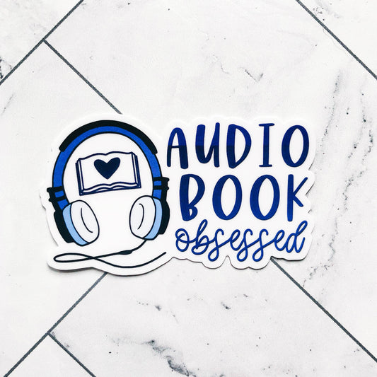 Novelly Yours - Audiobook Obsessed sticker
