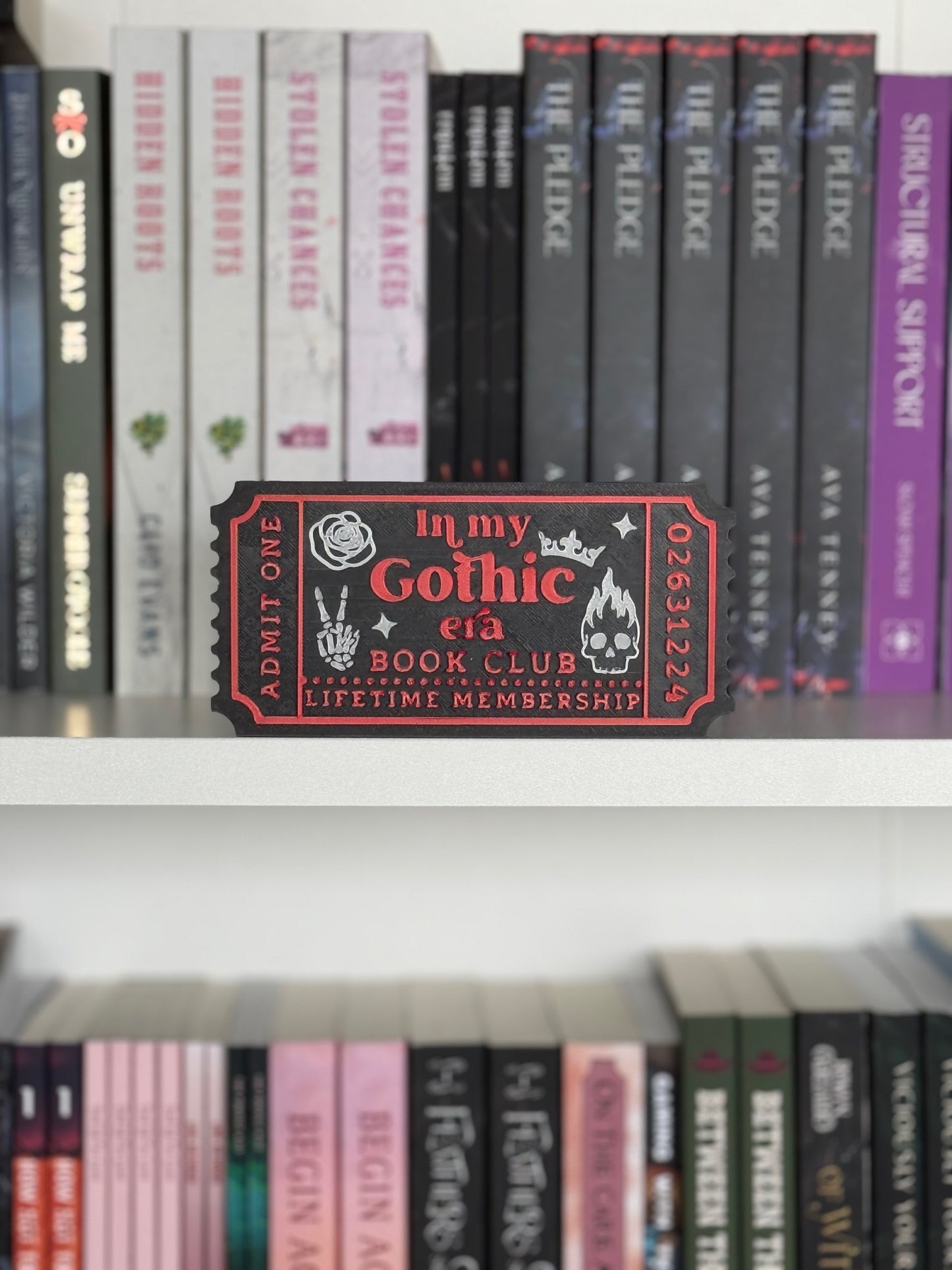 TRR Bookish Trope Tickets - Large (6x3")